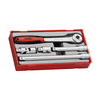 Teng Tools 5 Piece 1/2" Drive Ratchet and Accessories Set - TT1205 TT1205